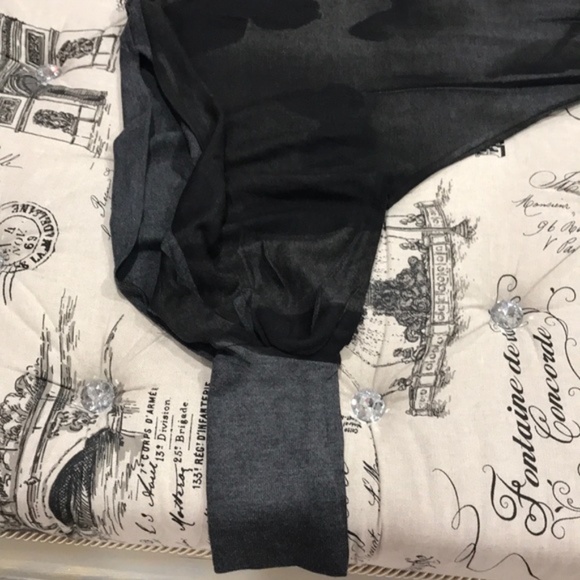 Go Couture Printed Off-the-Shoulder Dolman Sweater - Picture 2 of 6